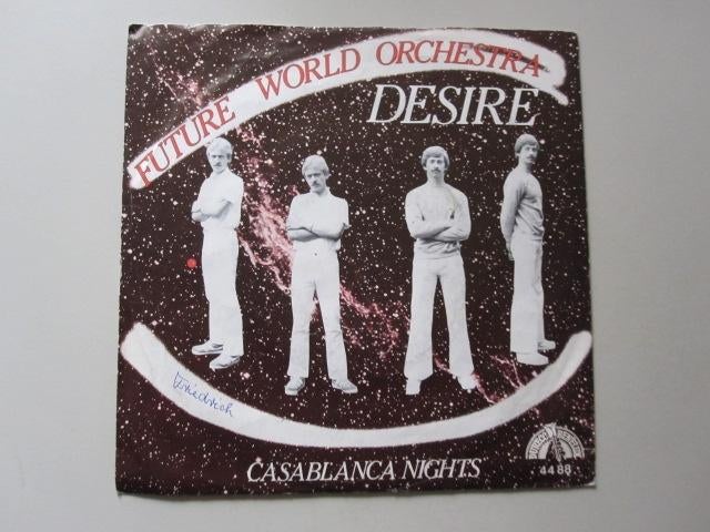 FUTURE WORLD ORCHESTRA -  desire - vinyl 7", Gebruikt, 7 inch, Ophalen of Verzenden, Pop