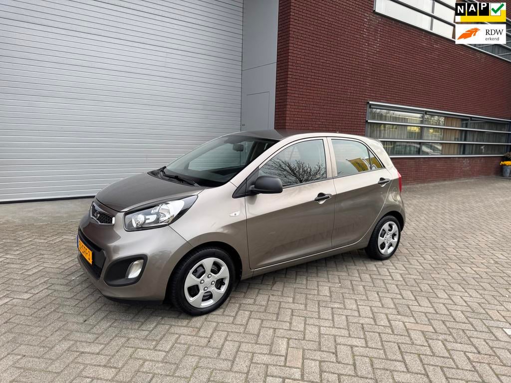 Kia Picanto 1.0 CVVT Comfort Pack 5Drs Airco Isofix 1e Eig N, Voorwielaandrijving, Euro 5, Gebruikt, 400 kg