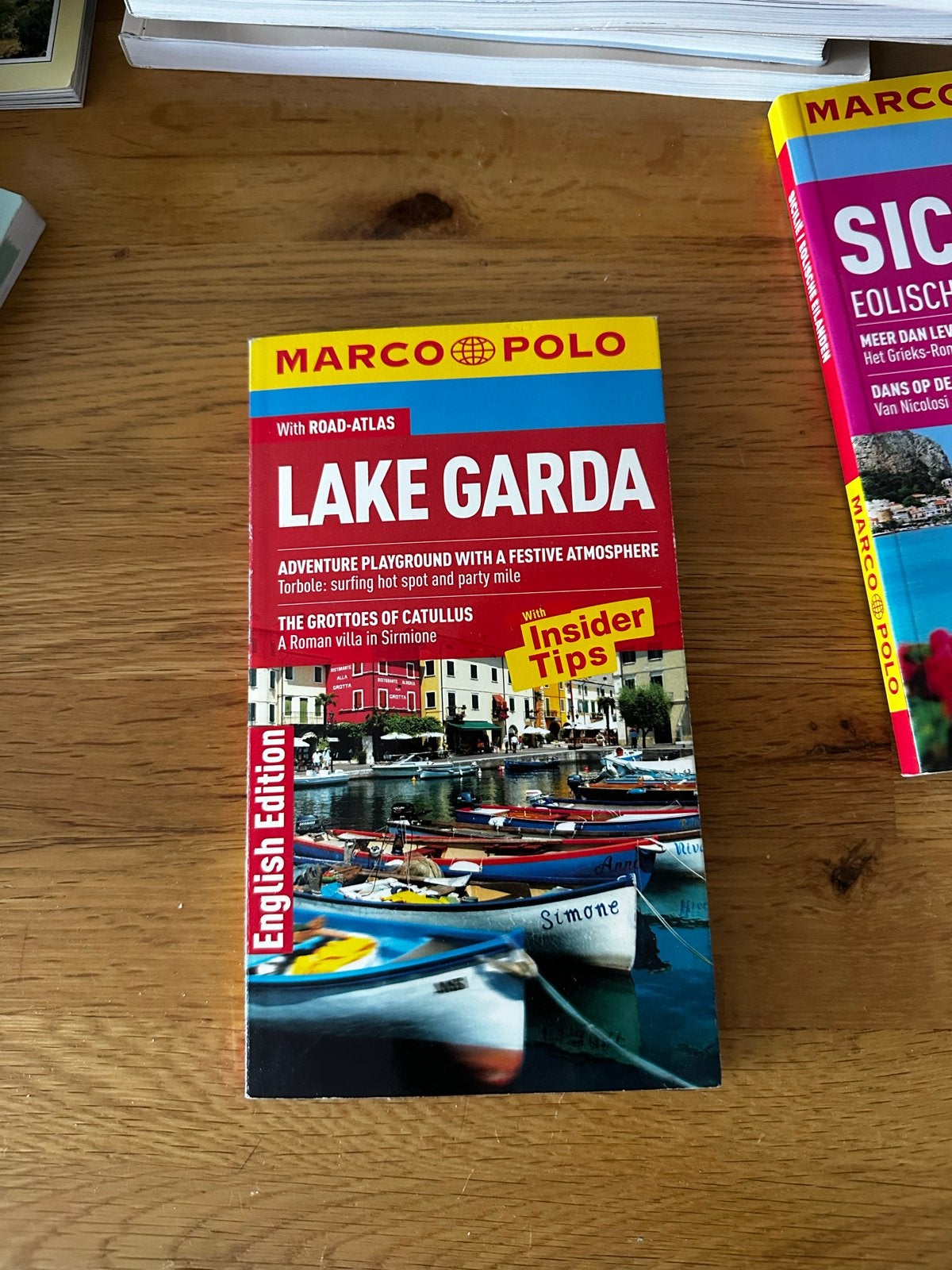 Marco Polo Reisgids Gardameer met wegenatlas, Europa, Ophalen of Verzenden, Zo goed als nieuw, Reisgids of -boek