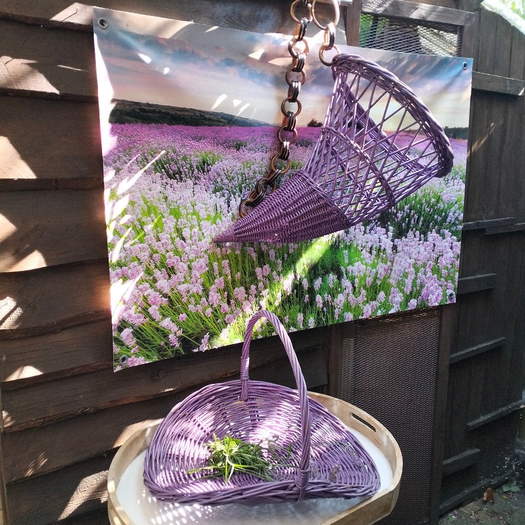 rieten decoratie retro hoorn des overvloeds, Gebruikt, Overige typen, Ophalen of Verzenden, Riet