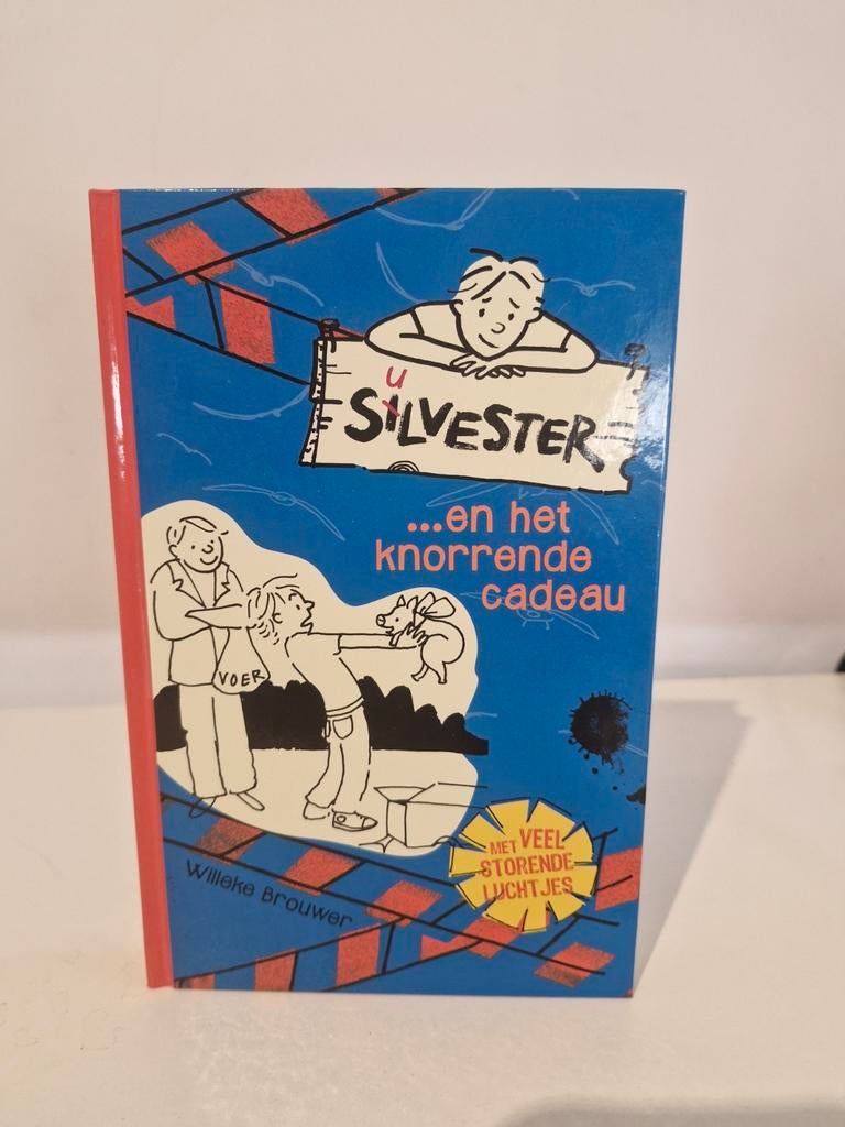 Silvester en het knorrende cadeau - Willeke Brouwer, Ophalen of Verzenden, Gelezen, Willeke Brouwer, Fictie algemeen