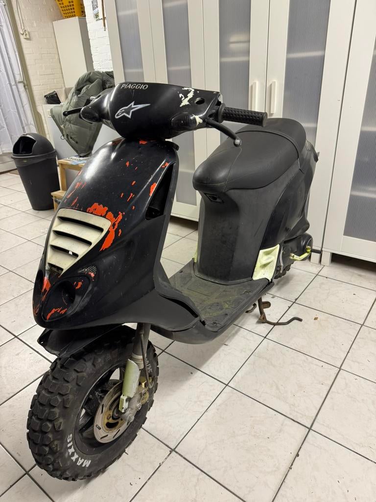 Piaggio typhoon 50 duits, Ophalen