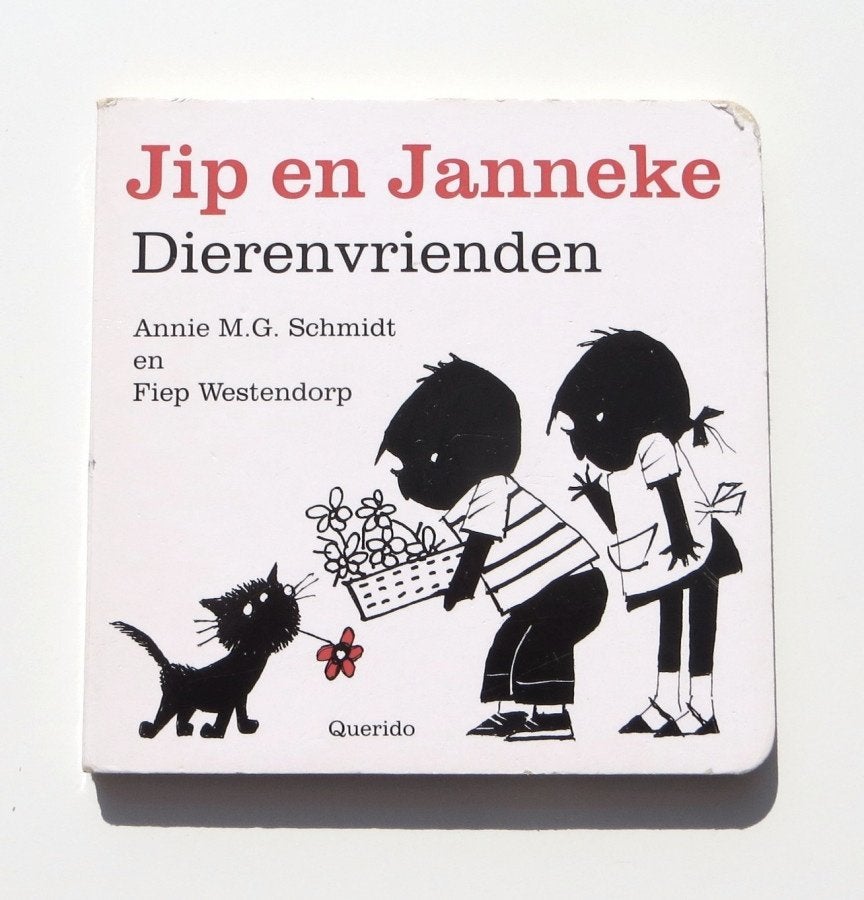 Kartoneditie M3388: Jip en Janneke - Dierenvrienden 1-3 jr., Boeken, Annie M.G. Schmidt, Ophalen of Verzenden, Zo goed als nieuw