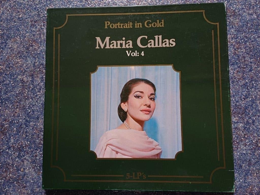 Maria Callas - "Portret in Gold" Vol.4 - VINYL Box-set, Boxset, Overige componisten, Opera of Operette, Ophalen of Verzenden