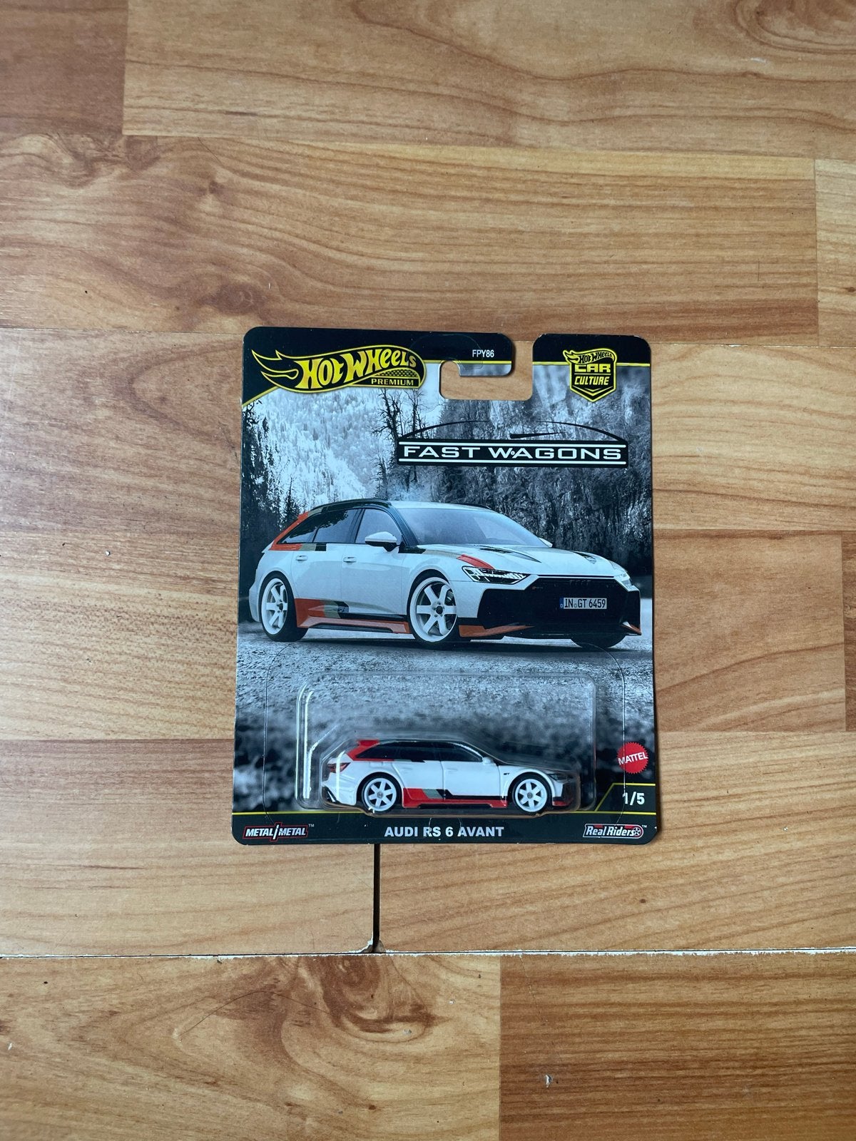 Hot Wheels Premium Audi RS 6 Avant Fast Wagons, Verzenden, Nieuw, Auto