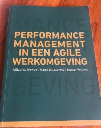 Performance management in een agile werkomgeving, Ophalen of Verzenden, Zo goed als nieuw, Management