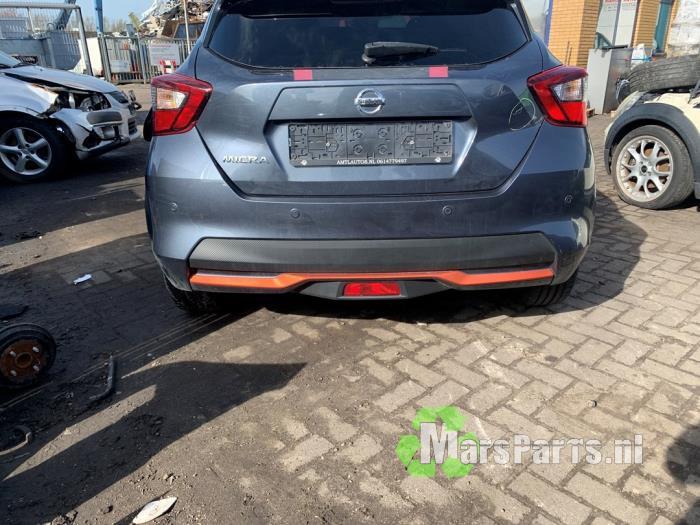 Achterbumper van een Nissan Micra (KPN), Gebruikt, -, -, Ophalen of Verzenden