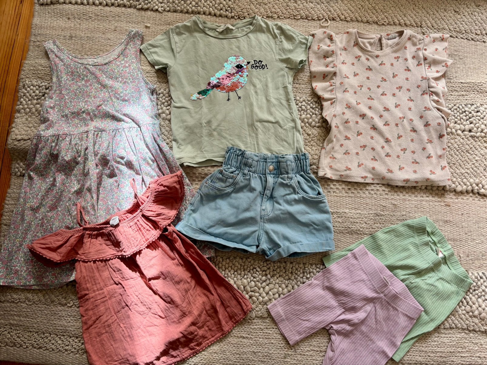 Zomerpakket meisje 122 128 h&m hema, Ophalen of Verzenden, Gebruikt, Meisje