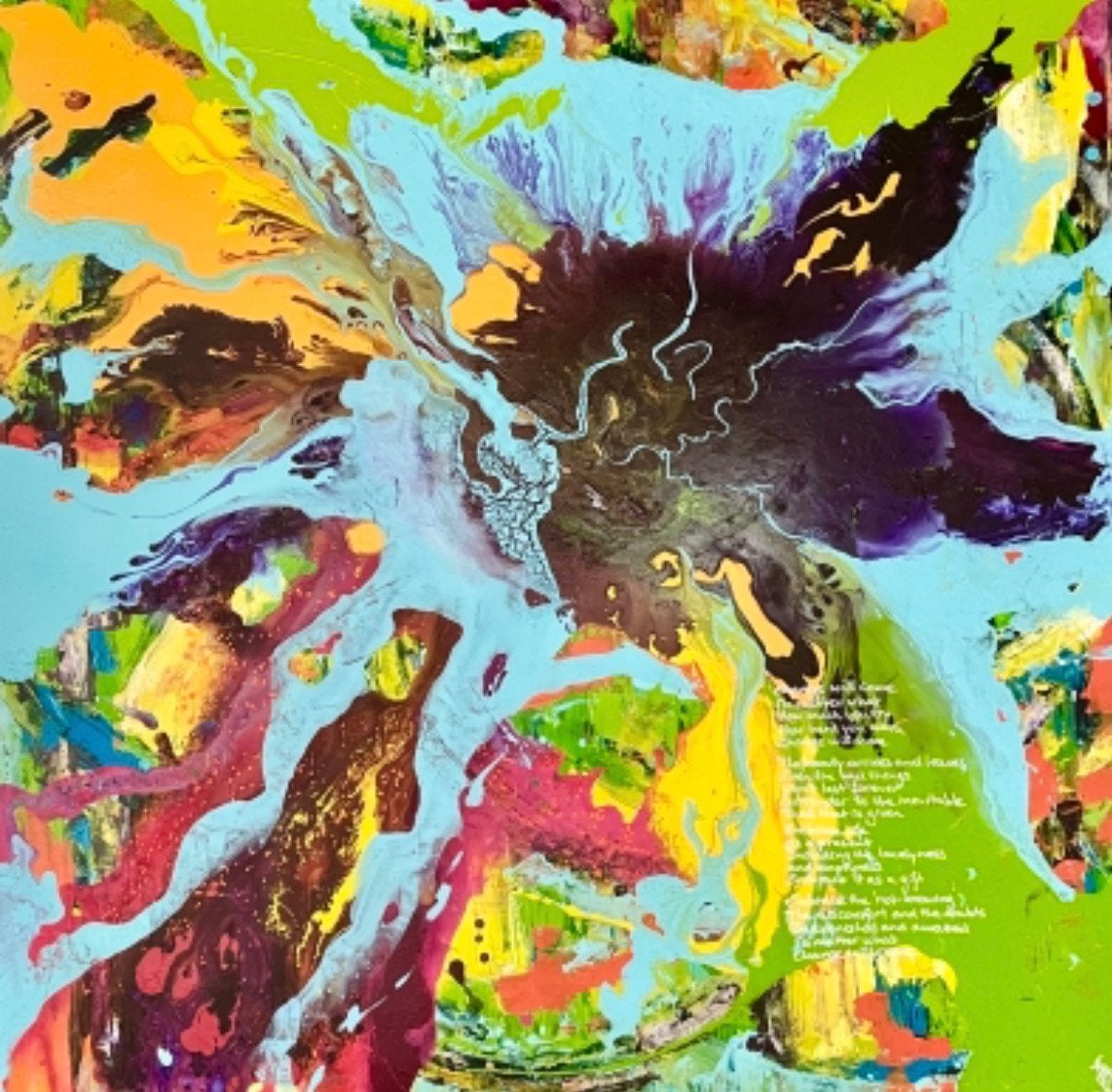 Change will come (100 cm x 100 cm), Ophalen