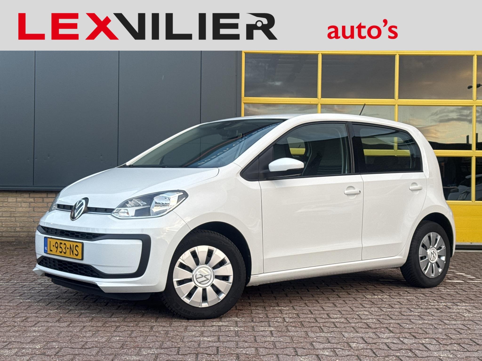 Volkswagen Up! 1.0 1e eigenaar prijs incl BOVAG garantie, Auto's, Dealer onderhouden, Stof, Gebruikt, Met garantie (alle)