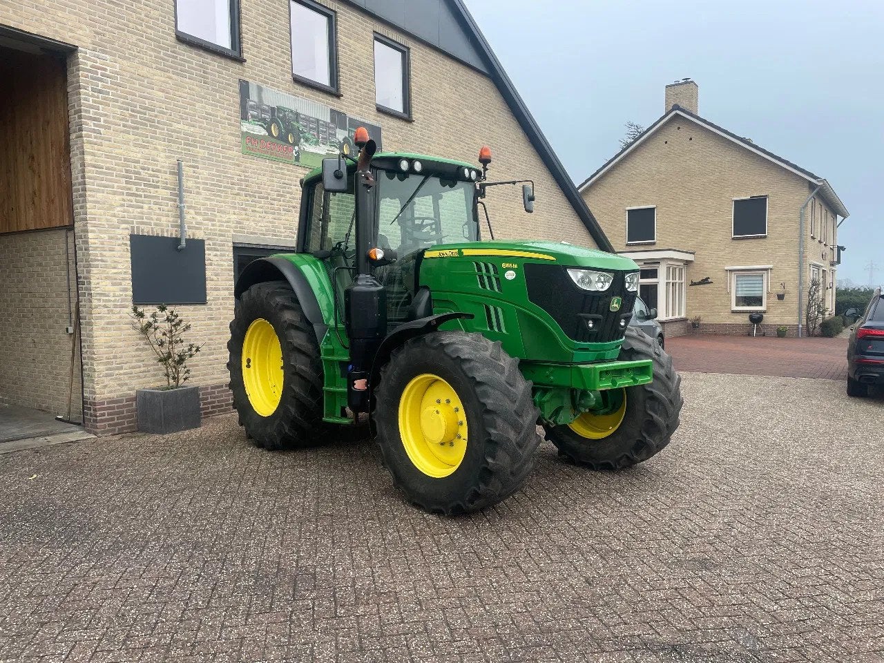 John Deere 6155M (bj 2017), Gebruikt, 120 tot 160 Pk, John Deere, 7500 tot 10000