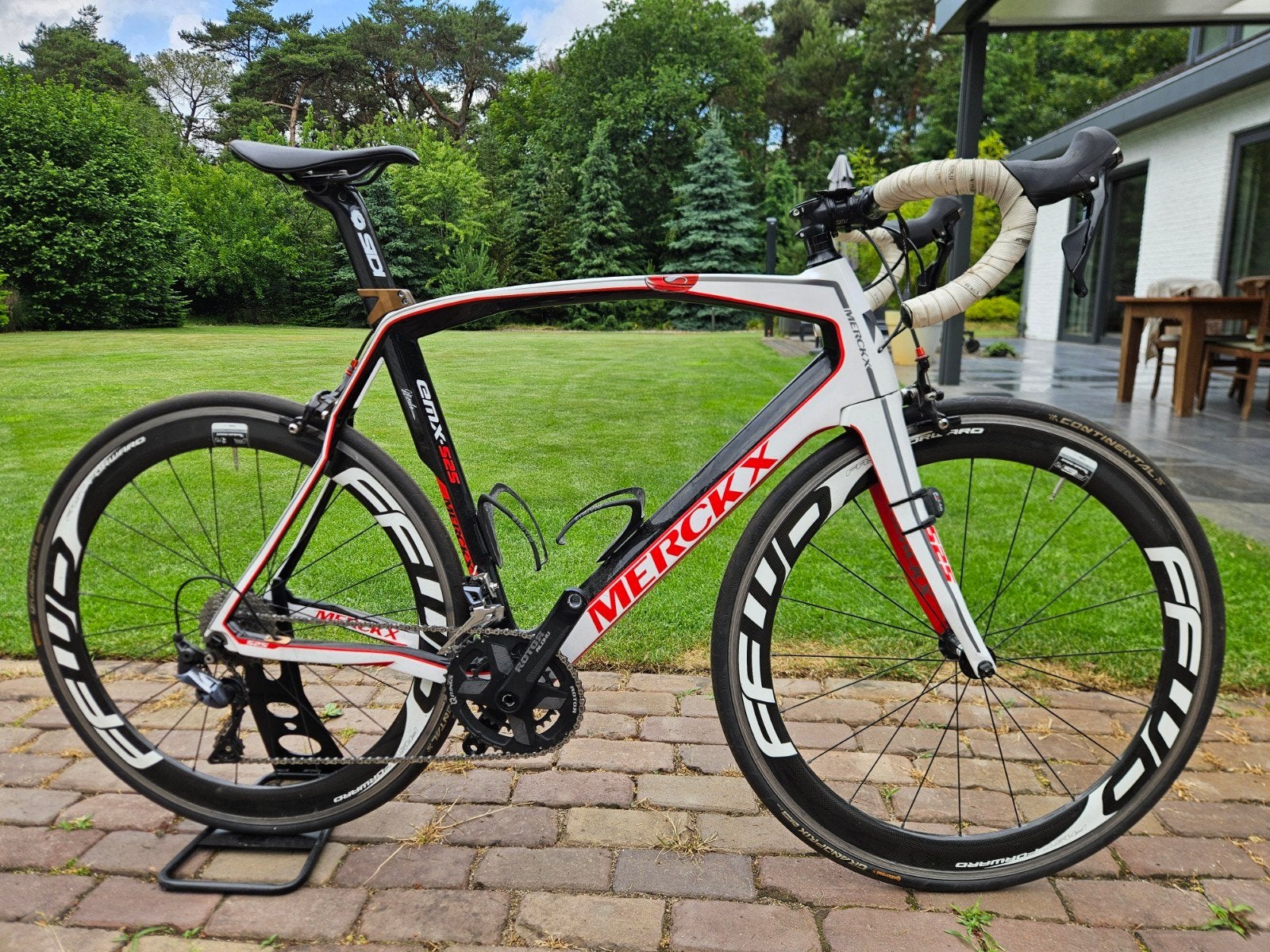 Eddy Merckx 525 racefiets met carbon frame, Ophalen, Carbon, Meer dan 20 versnellingen, Overige merken