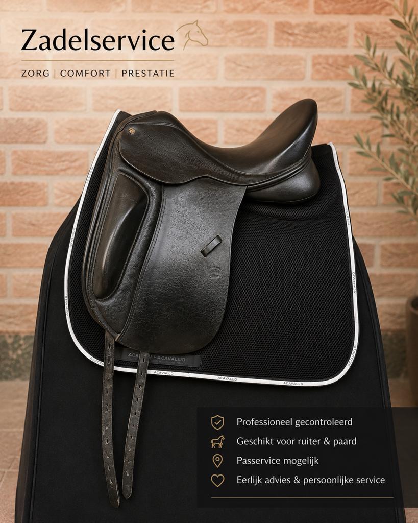 KM Custom made 18 inch - Passervice mogelijk, Dieren en Toebehoren, Paarden en Pony's | Zadels, Ophalen of Verzenden, Gebruikt
