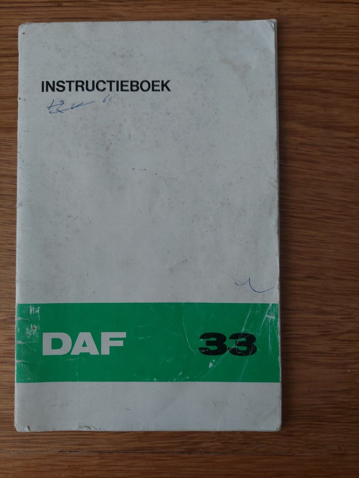 DAF 33 Instructieboek - Origineel Handleiding, Auto diversen, Ophalen of Verzenden