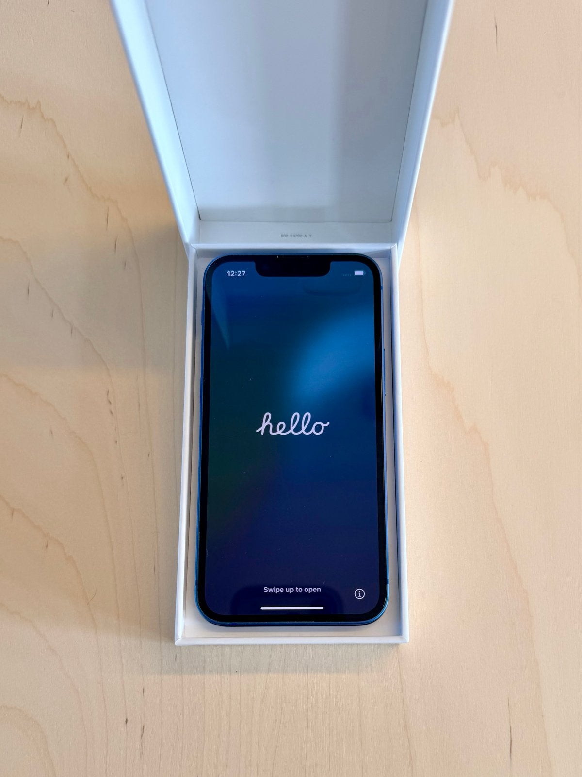 iPhone 13 mini 128 GB Blauw, Telecommunicatie, 80 %, 128 GB, Blauw, Ophalen of Verzenden