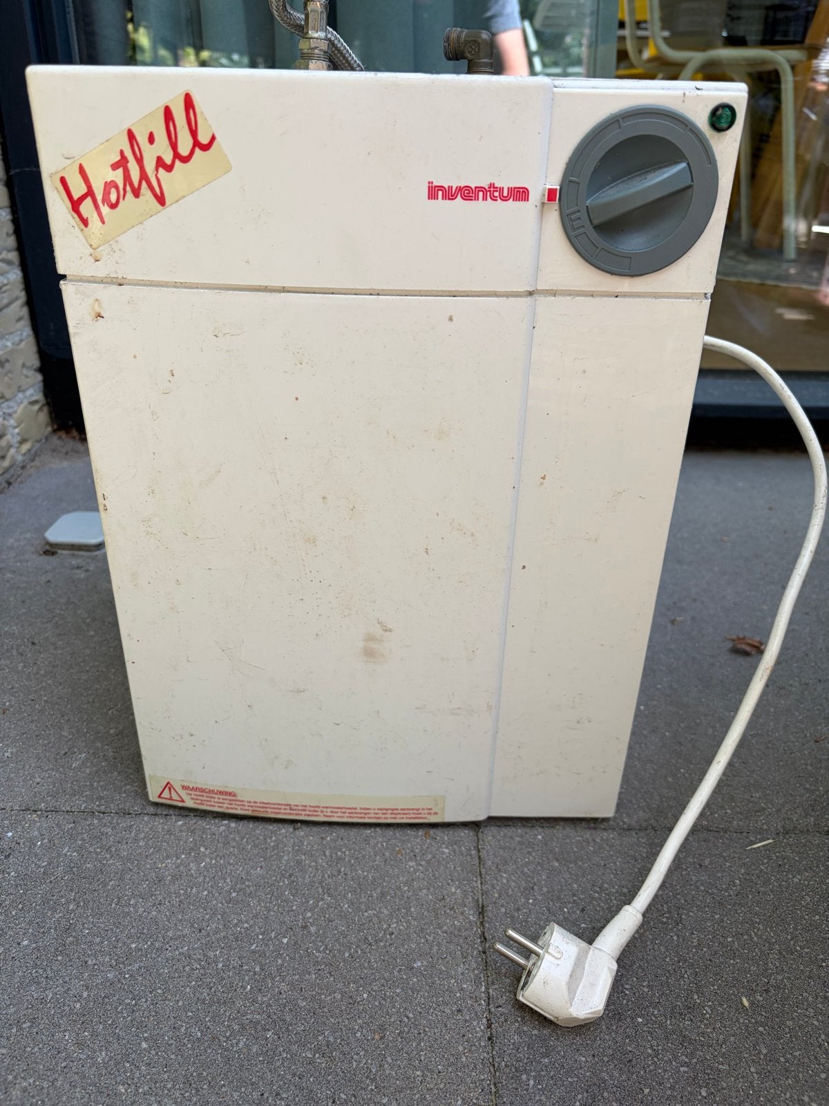 Inventum Hotfill Boiler EDR 10 - 10 Liter, Gebruikt, Aardgas, Minder dan 20 liter, Ouder dan 10 jaar