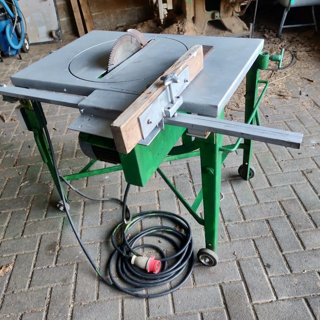 gjerde bouwzaag, Doe-het-zelf en Verbouw, Gereedschap | Zaagmachines, Gebruikt, Cirkelzaag, 70 mm of meer, Ophalen of Verzenden