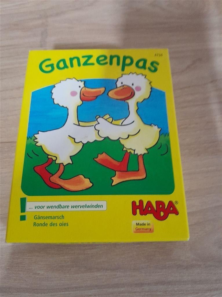 Ganzenpas - haba - s3999, Hobby en Vrije tijd, Gezelschapsspellen | Bordspellen, Zo goed als nieuw, Verzenden