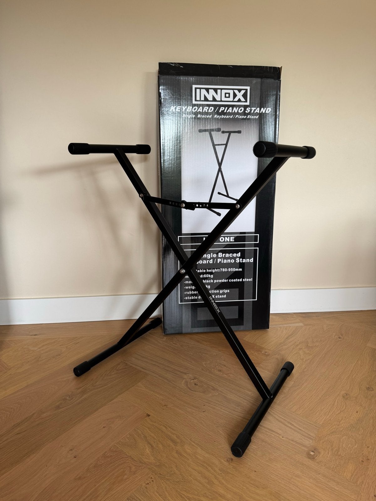 Inklapbare Piano/Keyboard Standaard - INNOX INA ONE, Ophalen, Nieuw, Instrumentstandaard, Keyboard of Synthesizer