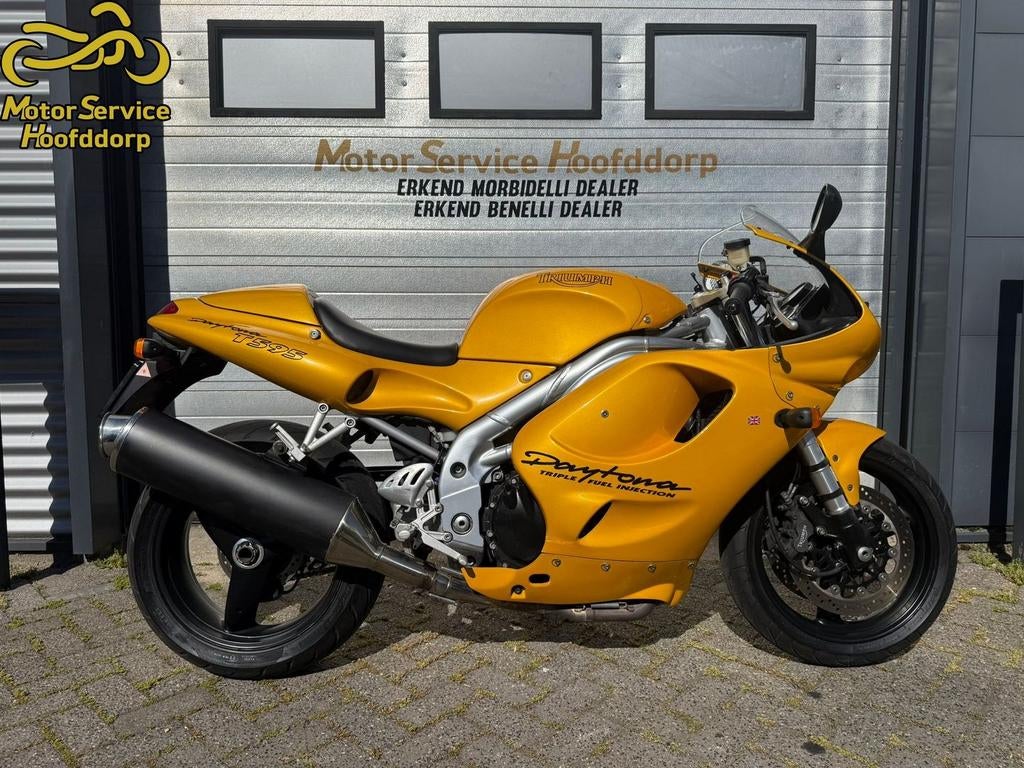TRIUMPH DAYTONA 955i T 595 (bj 1997), Motoren, Motoren | Triumph, Motorrijbewijs A, Bedrijf, Super Sport, Meer dan 35 kW