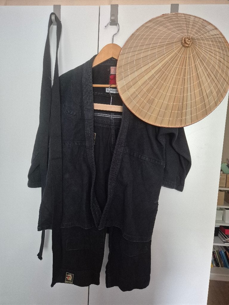 Ninja/sensei verkleedpak met hoed, Ophalen, Gebruikt, Jongen, Overige typen