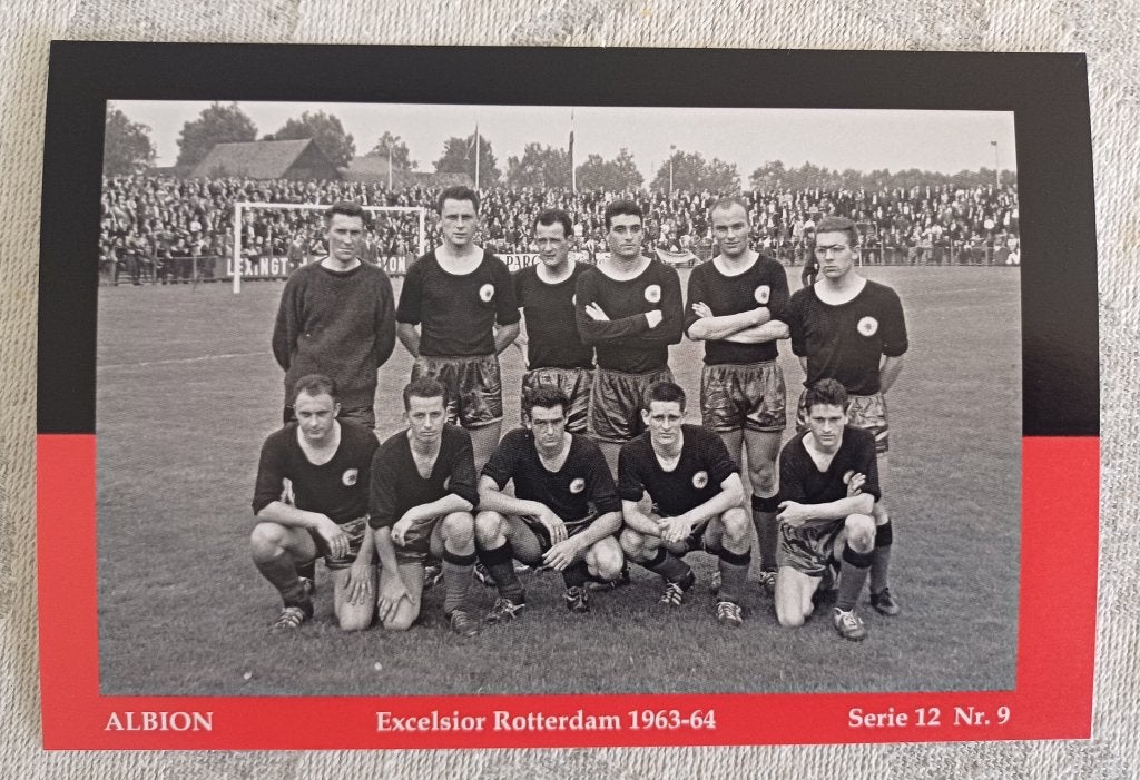 Complete serie van 10 foto kaarten Excelsior Rotterdam, Ophalen of Verzenden, Zo goed als nieuw, Overige binnenlandse clubs, Poster, Plaatje of Sticker