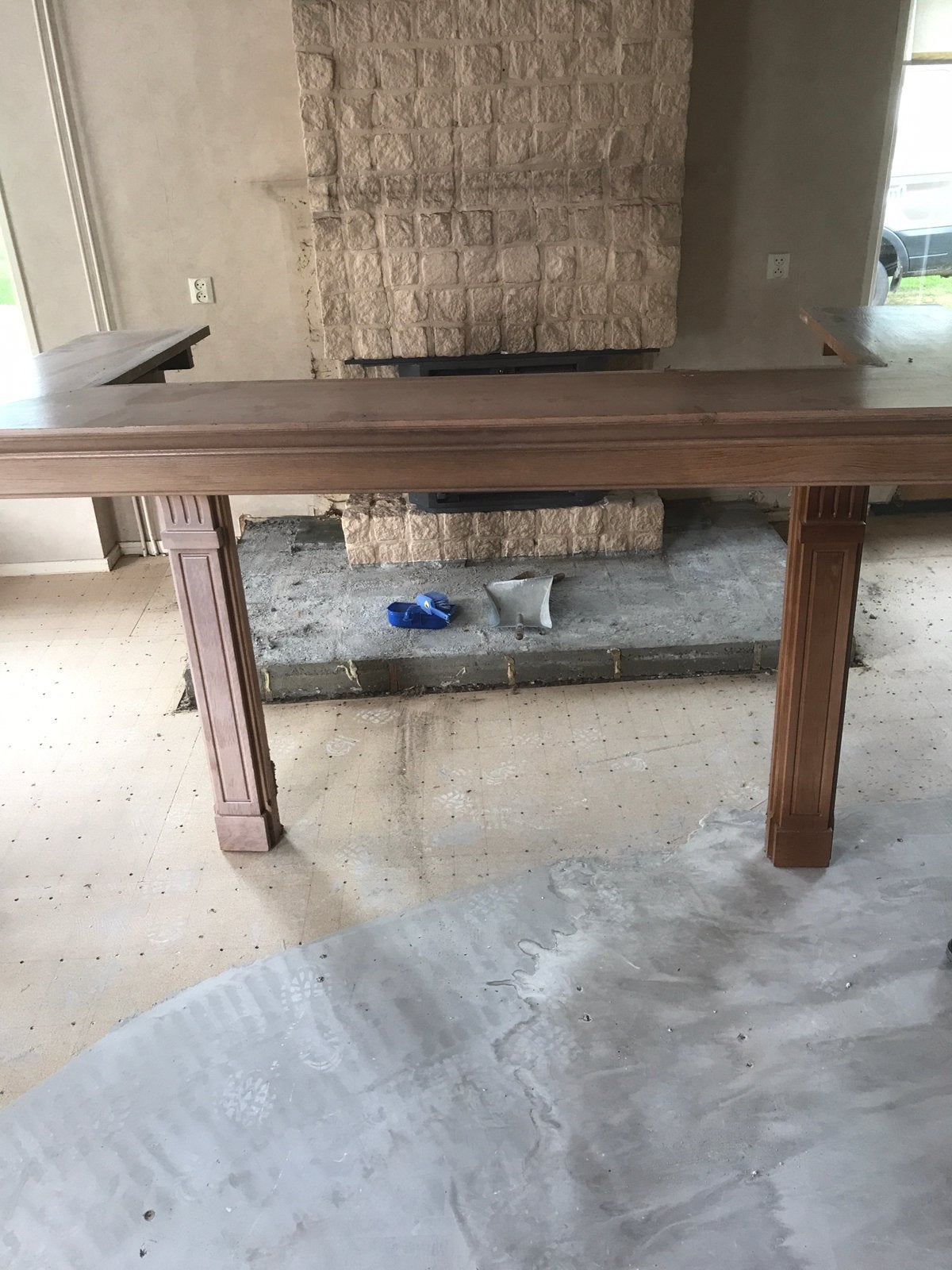Schouw hout, Ophalen of Verzenden, Gebruikt, Vrijstaande haard, Houthaard