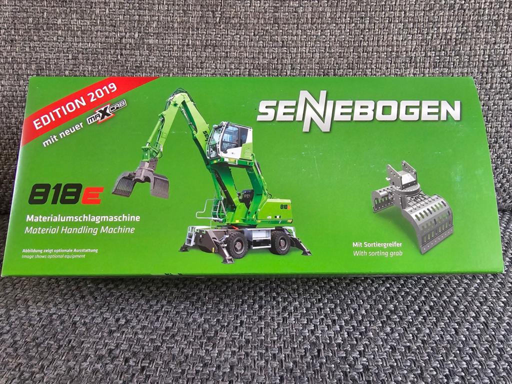Sennebogen 818E overslagkraan met sorteergrijper,Conrad, Ophalen of Verzenden, Nieuw, Hijskraan, Tractor of Landbouw, Conrad