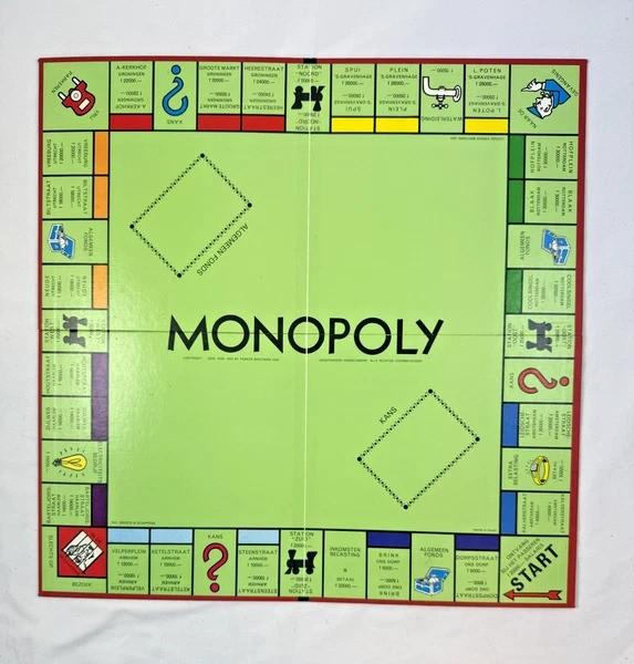 Monopoly Bordspel vintage Smeets & Schippers spel guldens, Coolsingel 104, 3011 AG Rotterdam, Netherlands, Verzenden, Parker Brothers