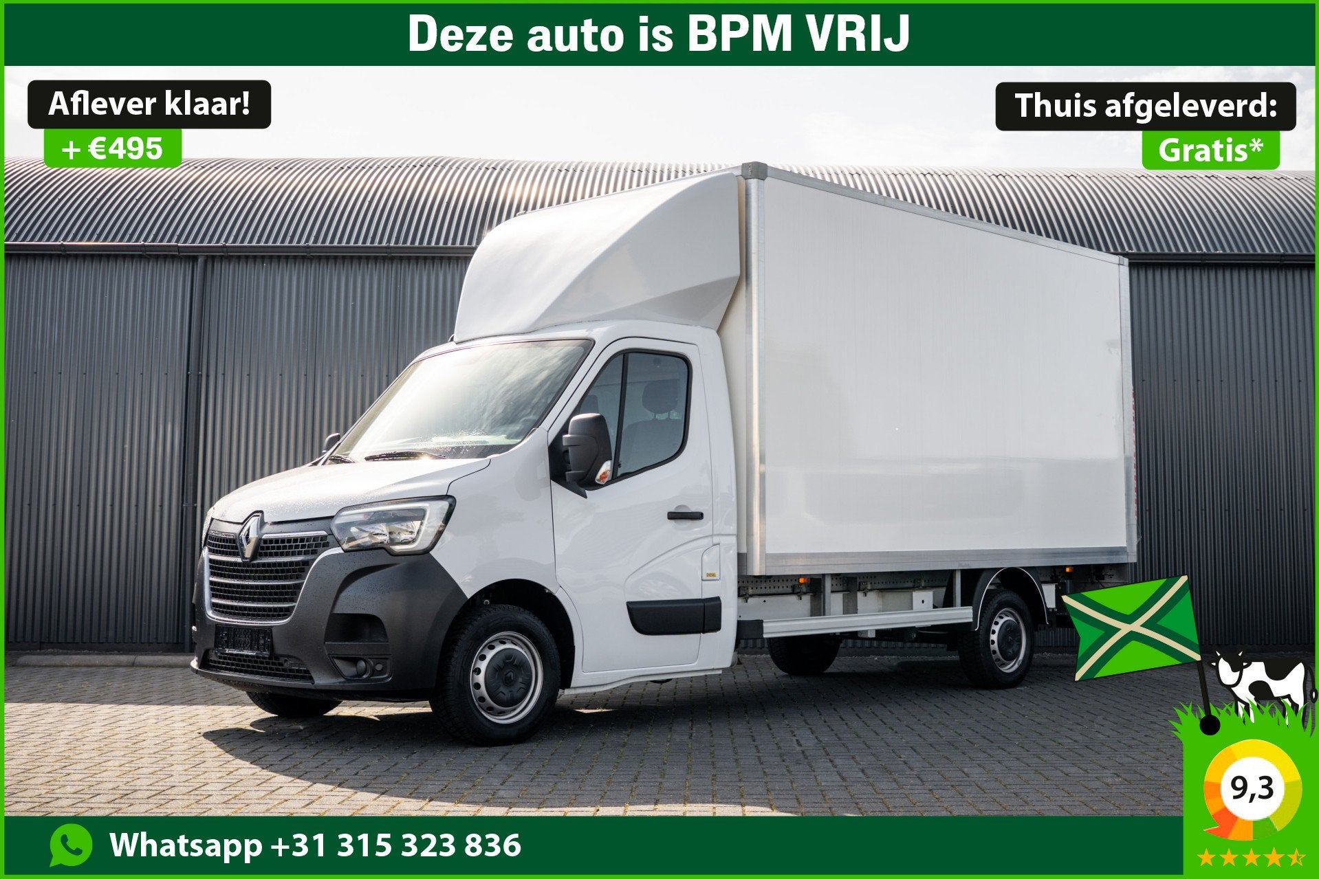 Renault Master *2.3dCi | Bakwagen met Laadklep | LED | Carpl, 145 pk, Gebruikt, 4 cilinders, Renault