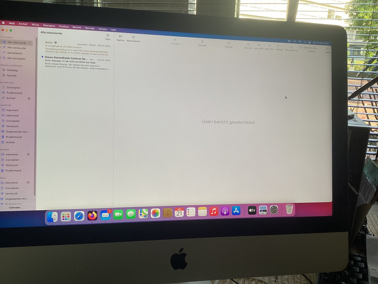 Apple Imac 21.5 Desktop, Computers en Software, Apple Desktops, Ophalen of Verzenden, IMac