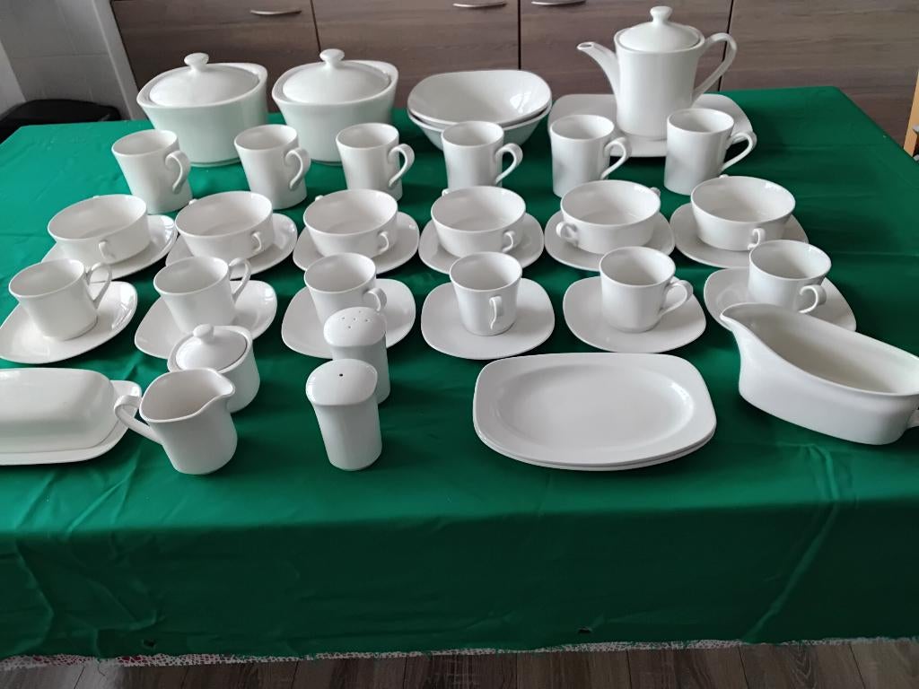 Service, Antiek en Kunst, Antiek | Servies compleet, Ophalen of Verzenden