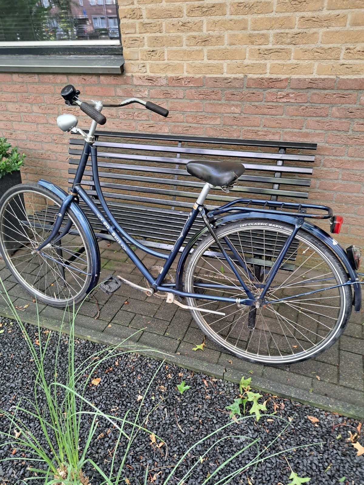 Opknapper fiets 28 inch - trapas defect, Fietsen en Brommers, Fietsen | Dames | Damesfietsen, Ophalen, Gebruikt, Trommelrem, Overige merken