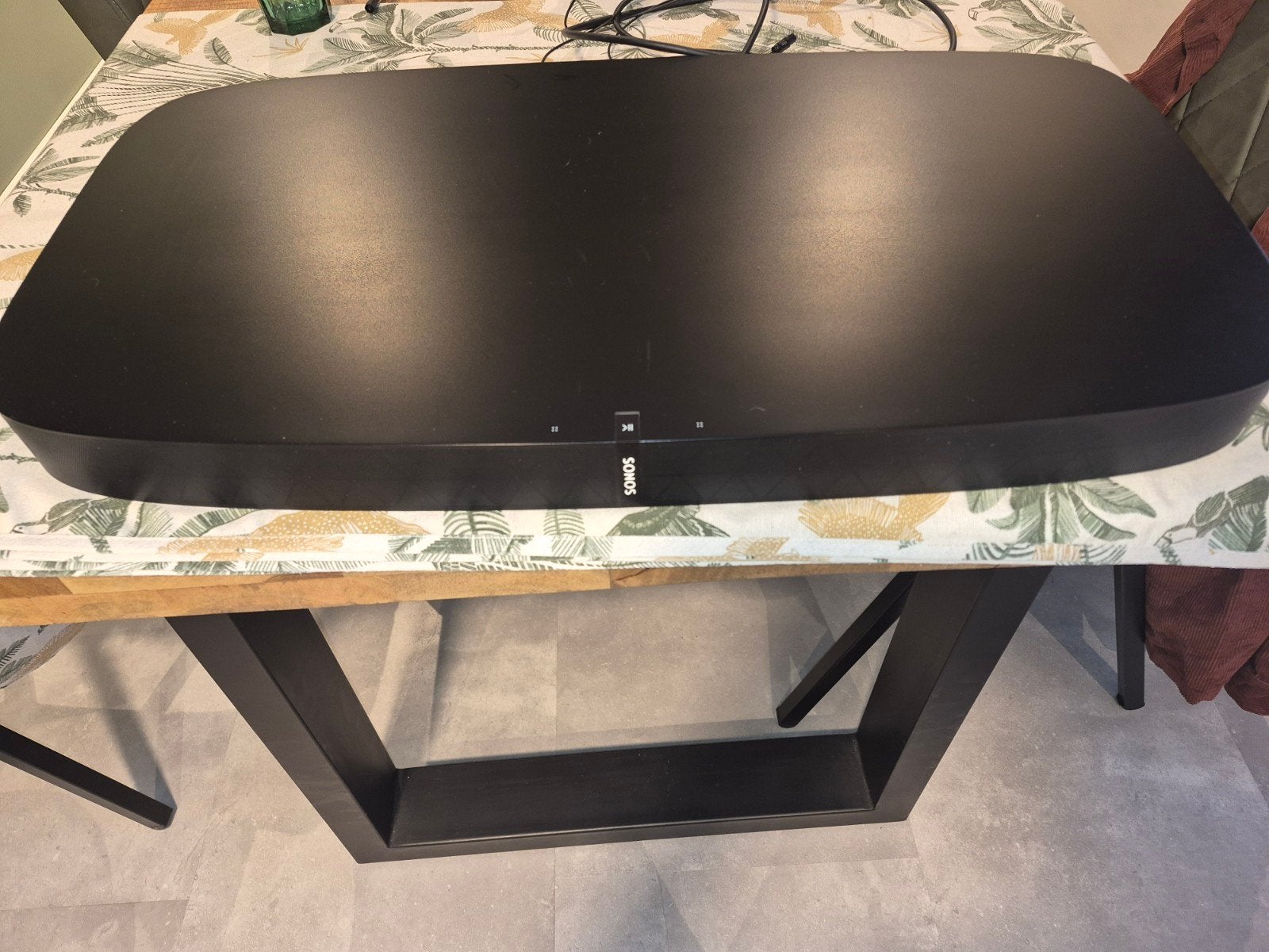 sonos playbase zwart, Ophalen, Zo goed als nieuw
