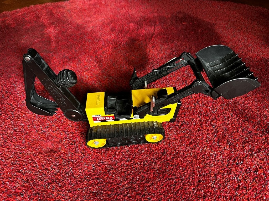 Vintage 1999 Hasbro Tonka voorlader/graafmachine 1232, Ophalen of Verzenden, Zo goed als nieuw, Overige typen