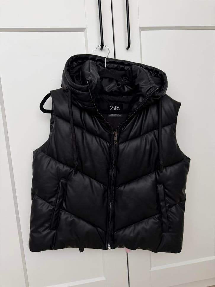Zara zwart bodywarmer XS, Ophalen of Verzenden, Zo goed als nieuw, Maat 34 (XS) of kleiner, Zara
