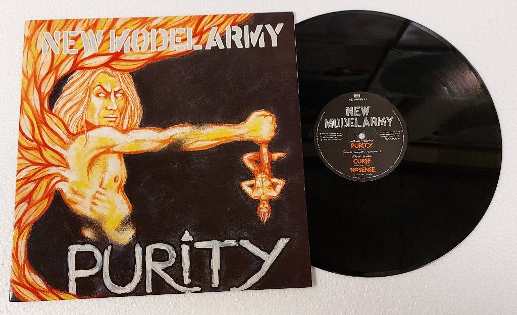 New Model Army VINYL 12 INCH Purity PUNK 1990 NIEUW, Fotohoes, Ophalen of Verzenden, EP, 12 inch