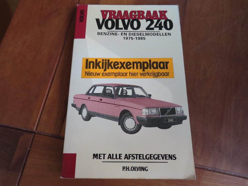Vraagbaak Volvo 240-serie 242, 244, 245 benzine diesel 75-85, Ophalen of Verzenden