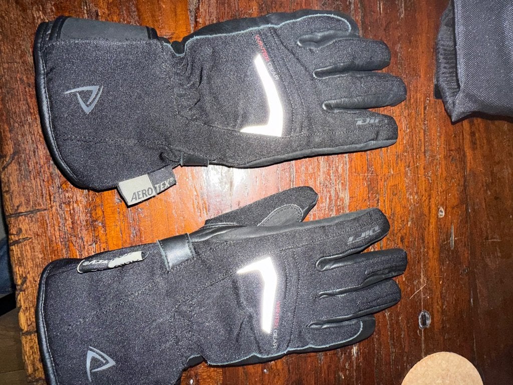 Dames motor handschoenen, Motoren, Dames, Handschoenen, Tweedehands, Aero tex