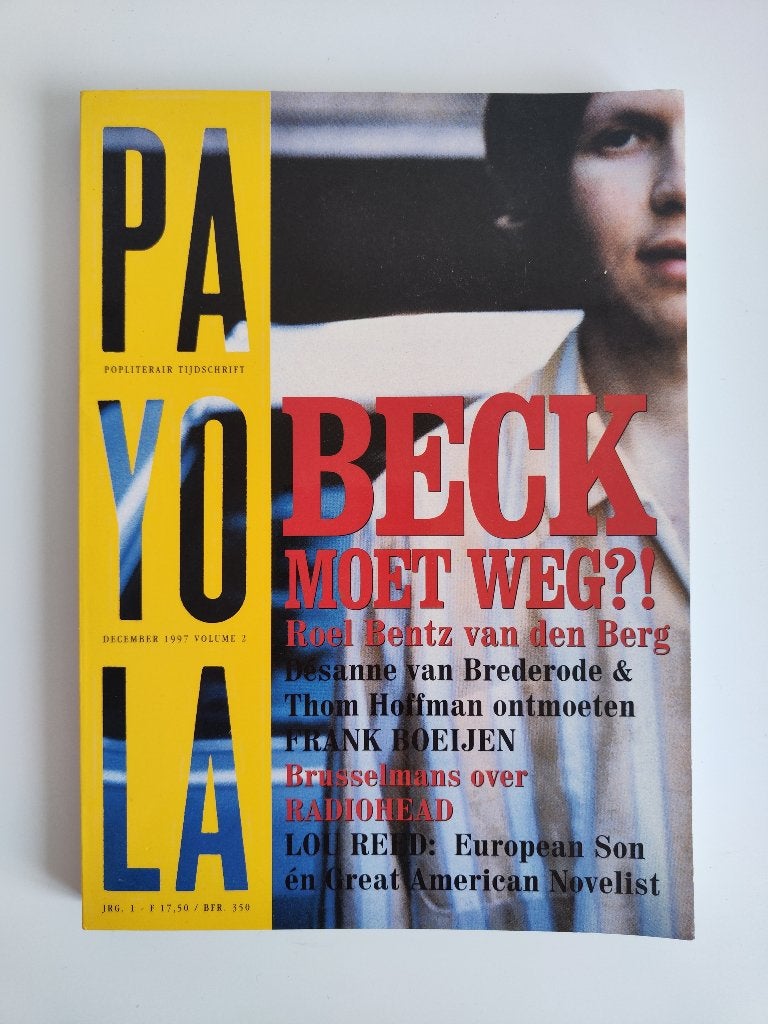 Payola / Popliterair tijdschrift, Ophalen of Verzenden, Zo goed als nieuw, Overige typen