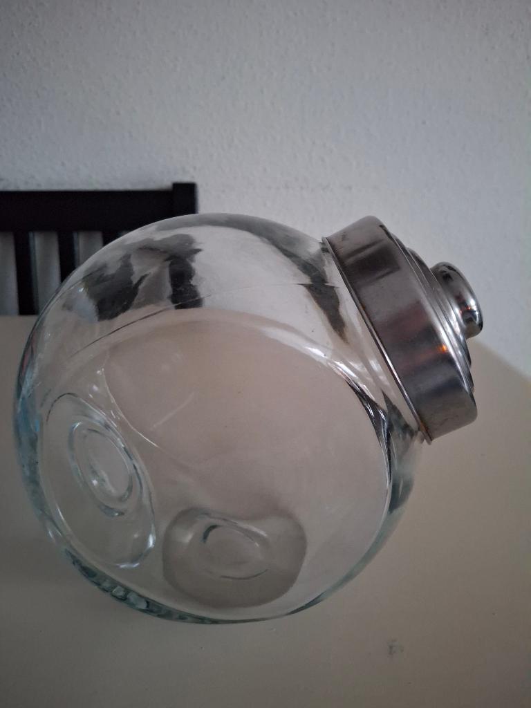 Snoeppot, Voorraadpot, Ophalen, Zo goed als nieuw, Glas