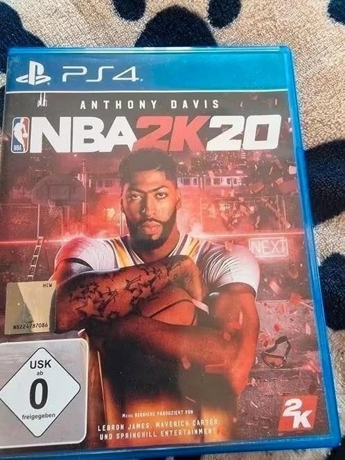 NBA 2K20 (PS4) - Basketbalgame met Anthony Davis, Gebruikt, Ophalen of Verzenden, Eén computer, Sport