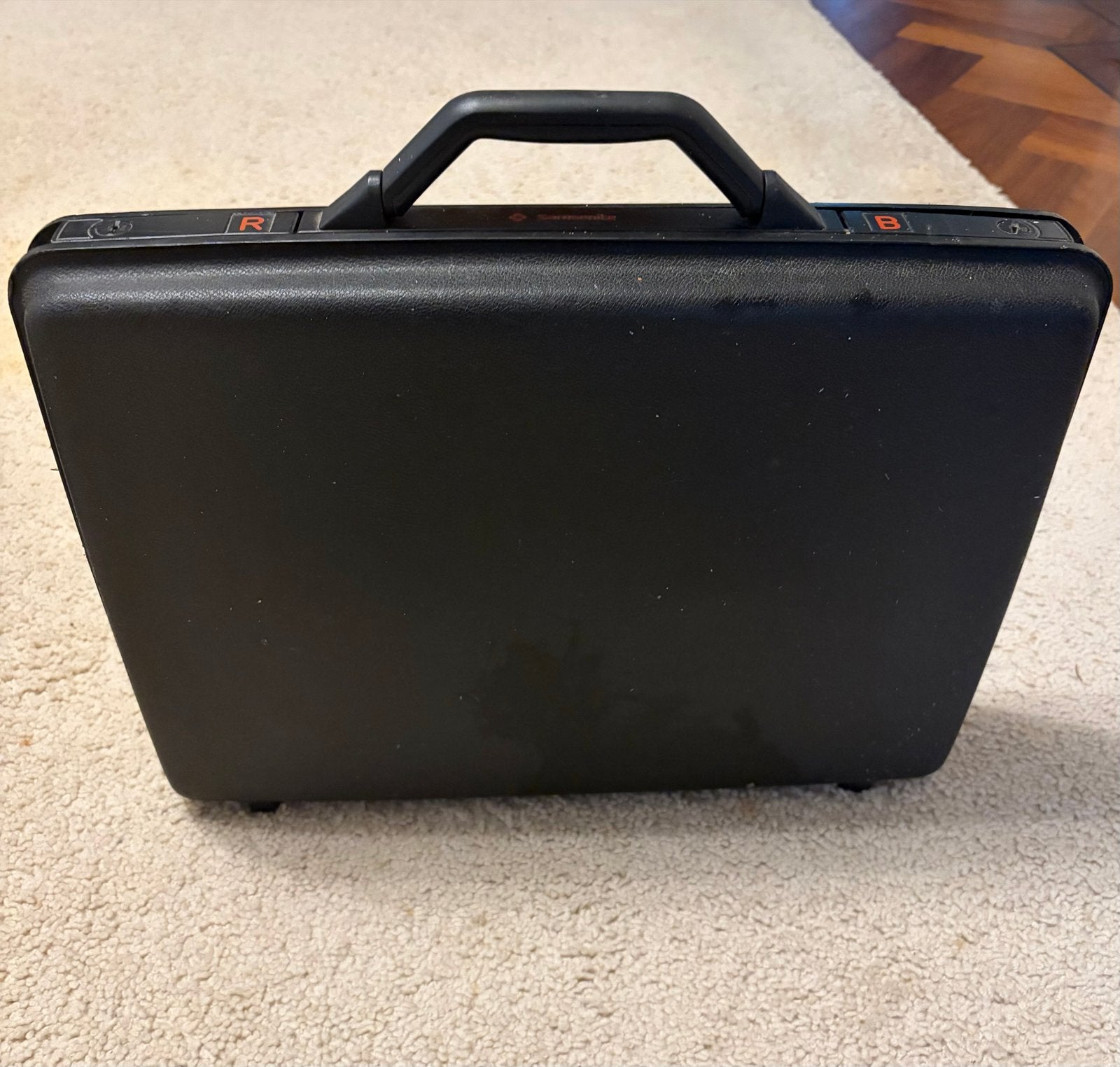 Samsonite Attachékoffer - Zwart, Ophalen, Gebruikt, Hard kunststof, Minder dan 50 cm
