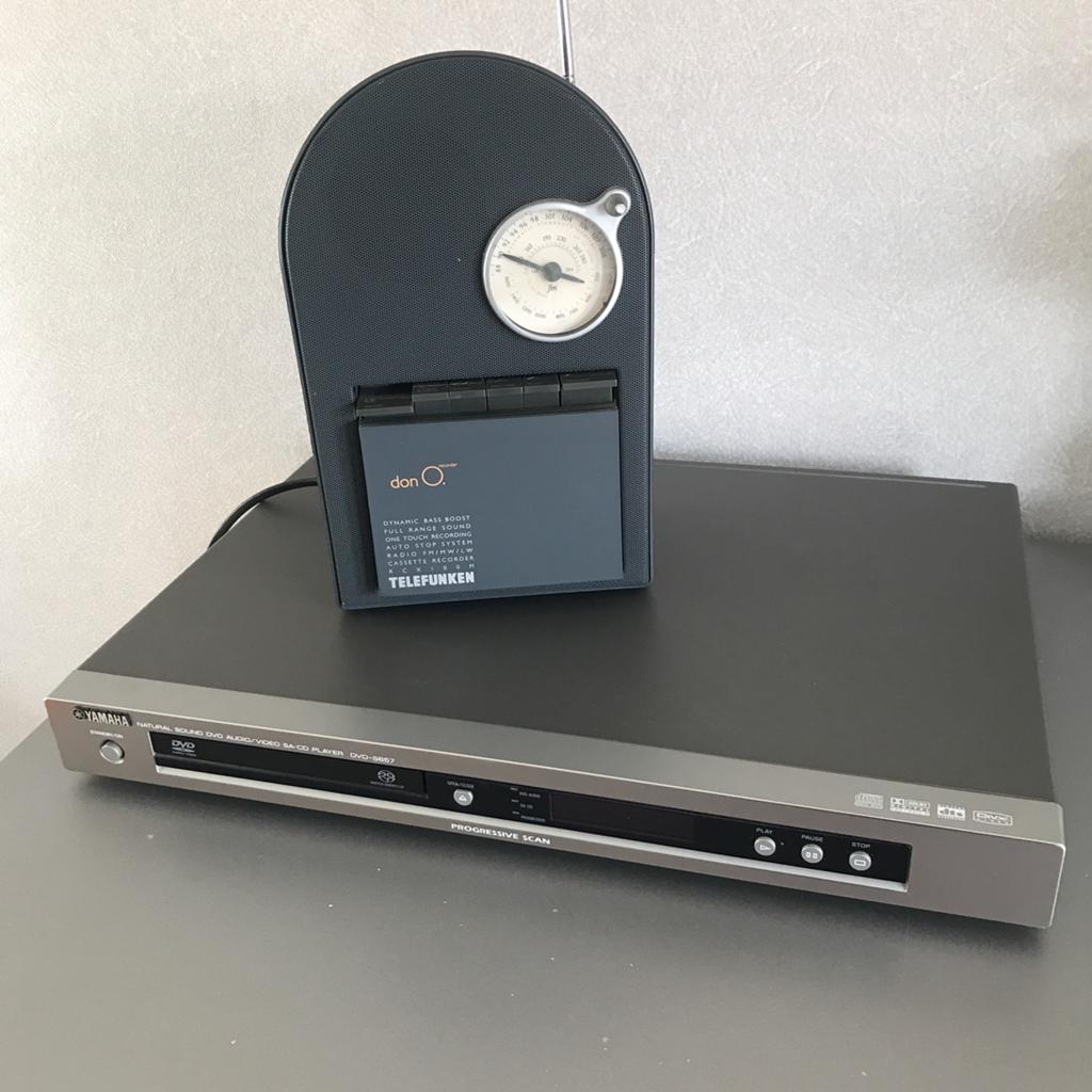 Sacd/dvd speler yamaha, Denon receiver radio enz., Ophalen of Verzenden, Gebruikt