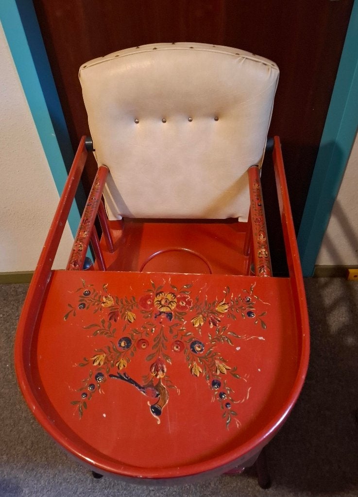 NOSTALGISCHE KINDERSTOEL, Kinderen en Baby's, Ophalen, Gebruikt, Overige typen