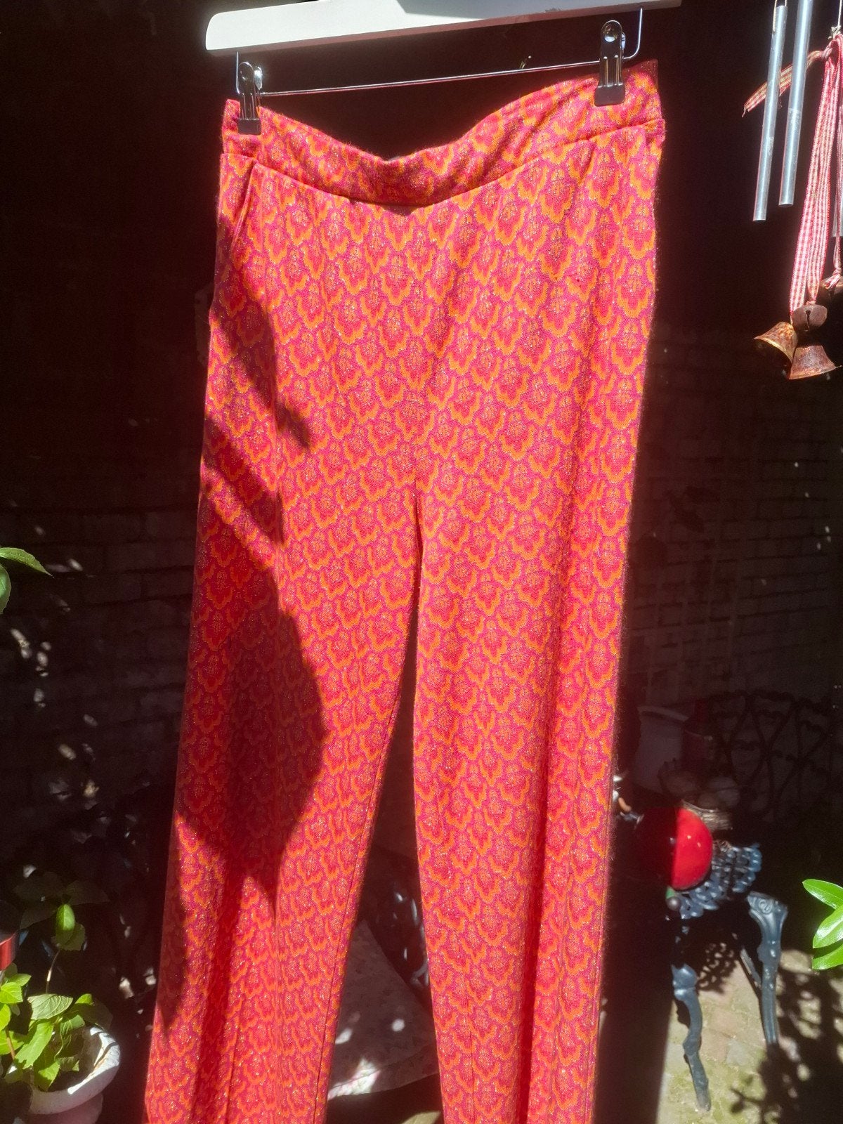 Corel Amsterdam Broek - Zo goed als nieuw, Kleding | Dames, Broeken en Pantalons, Zo goed als nieuw, Maat 42/44 (L), Rood, Lang