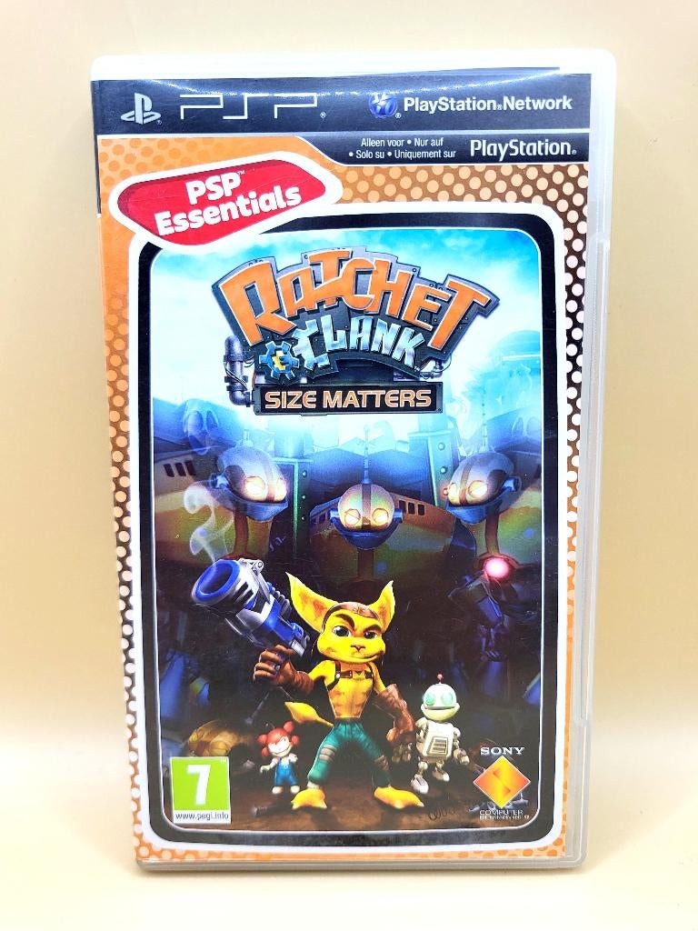 Ratchet & Clank Size Matters Essentials - PSP, Avontuur en Actie, 1 speler, Sony support, Taurusavenue 16 Hoofddorp