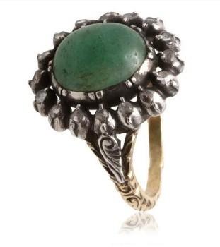 Vintage 14kt gouden ring, meesterwerk van Van Meggelen, Sieraden, Tassen en Uiterlijk, Antieke sieraden, Verzenden, Goud, Ring