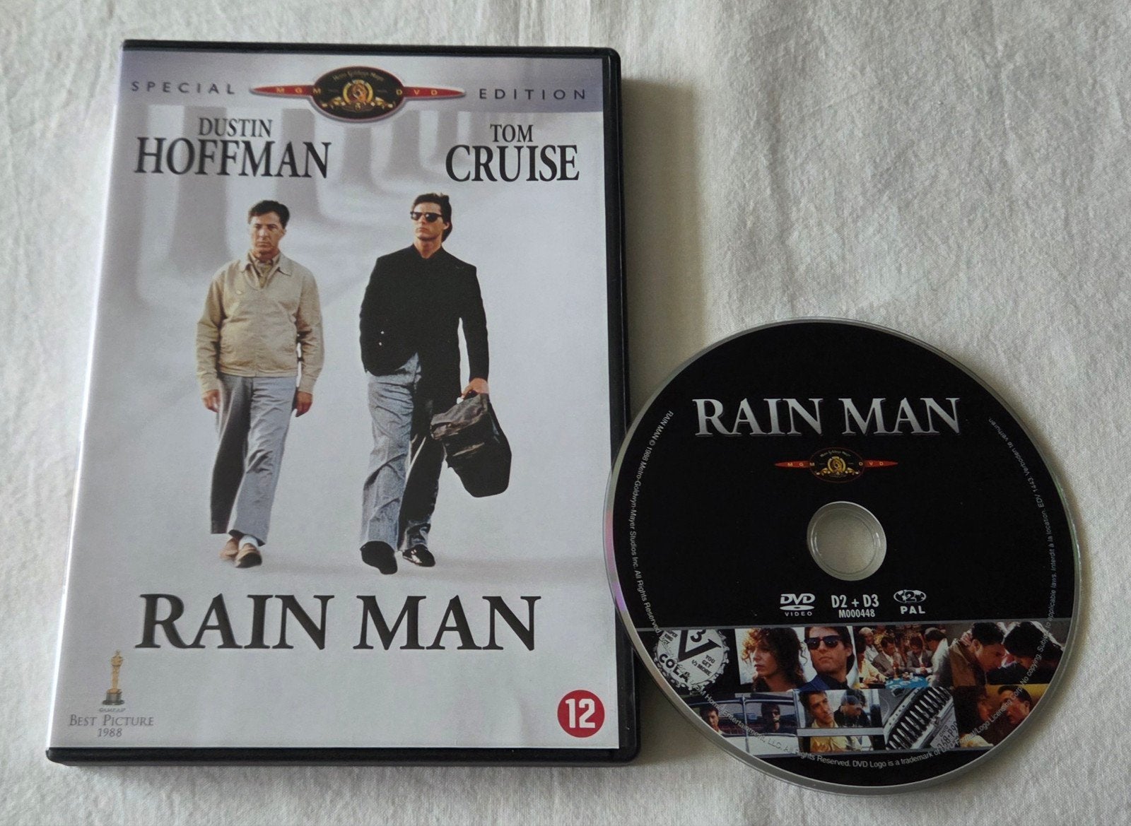 MGM Tom Cruise Rain Man Dvd Speelfilm, Cd's en Dvd's, Alle leeftijden, Ophalen of Verzenden, Zo goed als nieuw