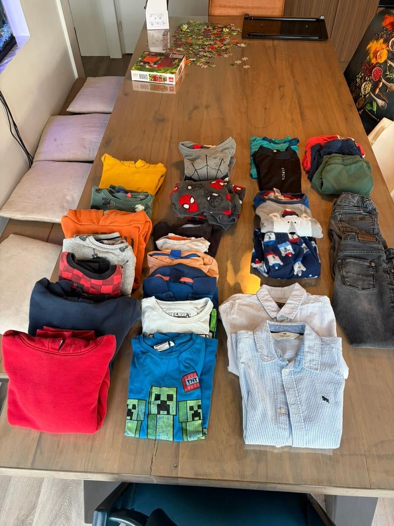 Kledingpakket maat 122, Ophalen, Gebruikt, Overige maten